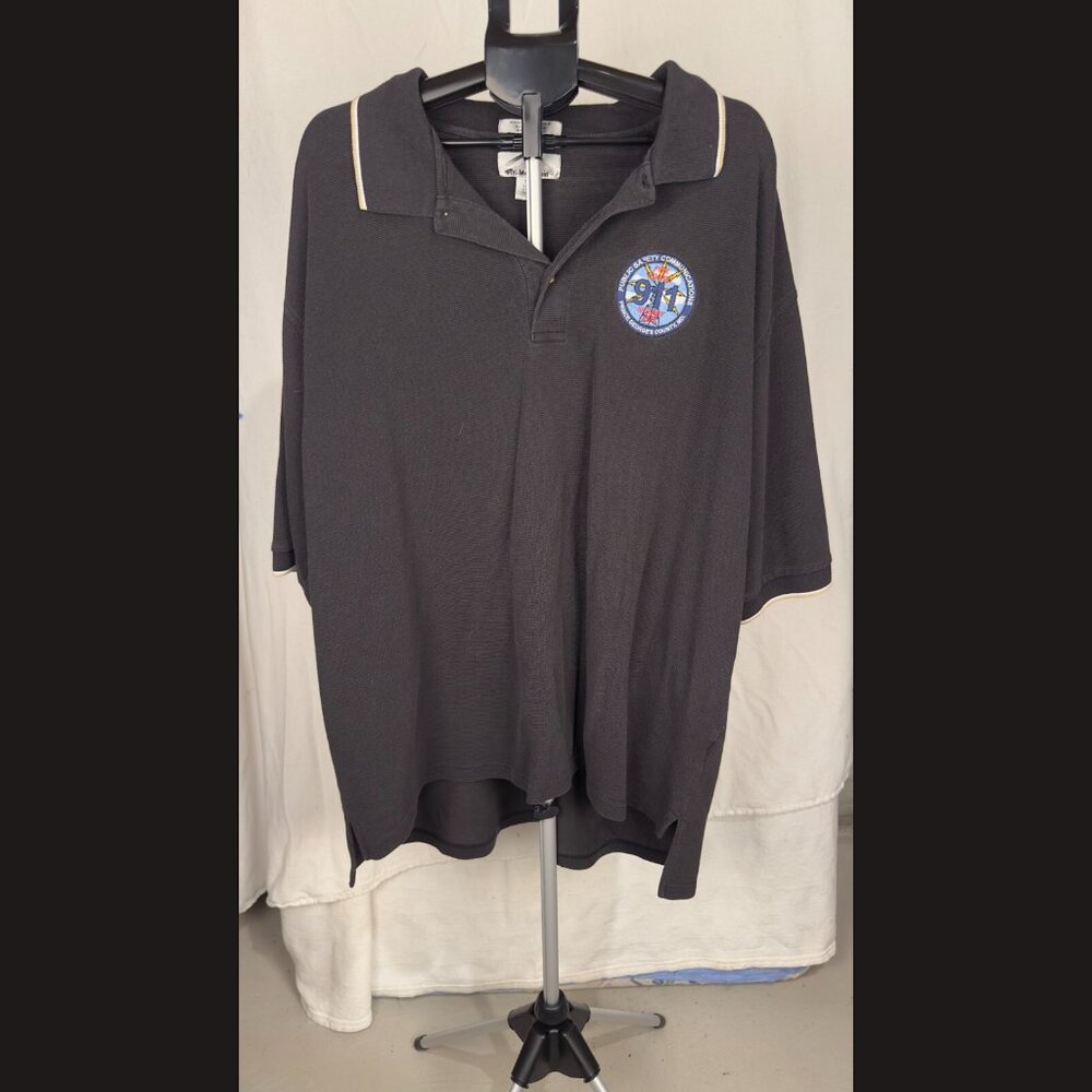 Tri Mountain‎ Men’s Polo Shirt Size 5XL | Big & Tall Casual Short Sleeve Tee